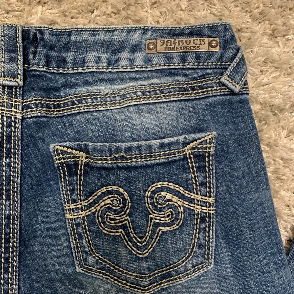 Boot Cut Low Rise Jeans - Picture 5 of 6